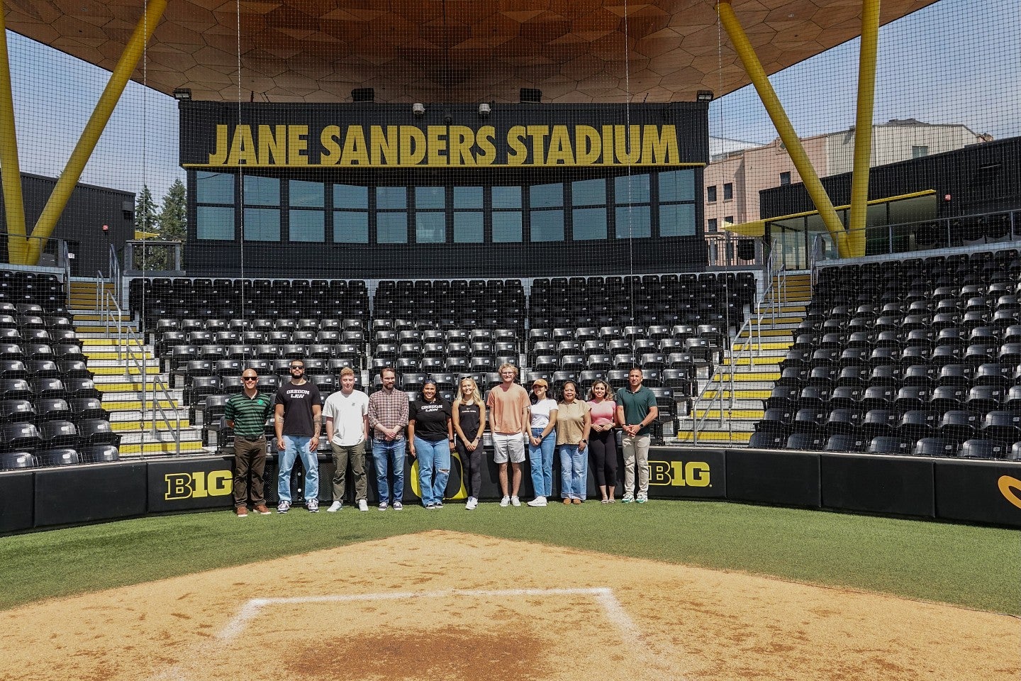 Class at Jane Sanders Stadium
