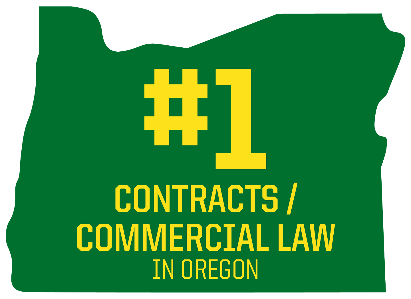 Number one Contracts and Commercial Law in Oregon.