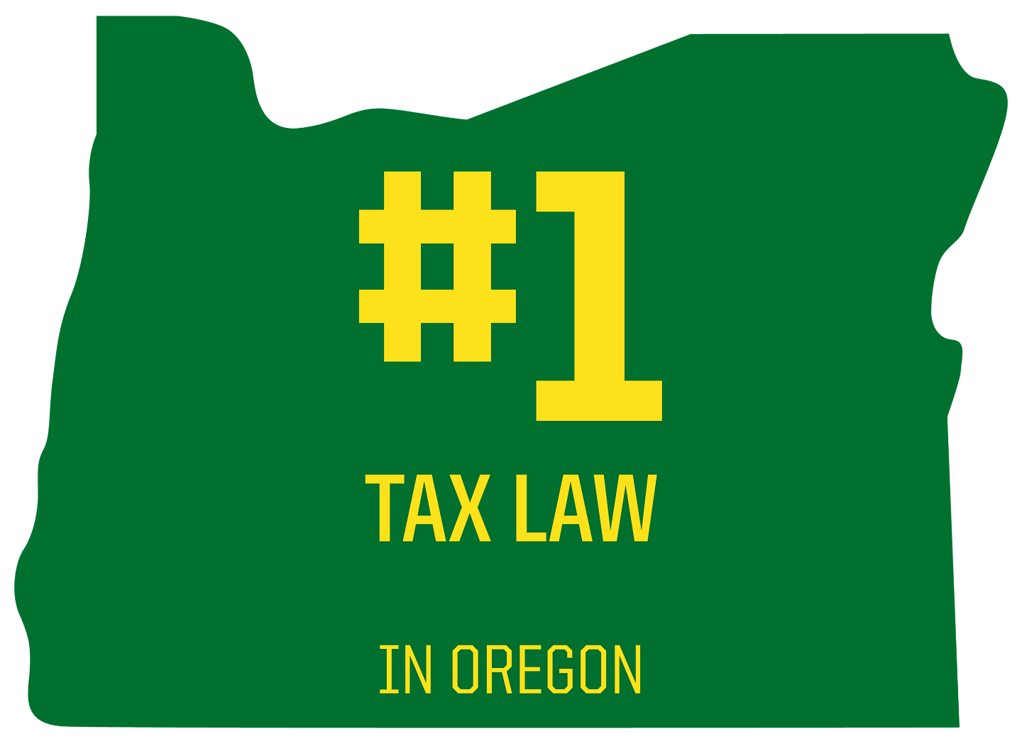 Number one Tax Law in Oregon.