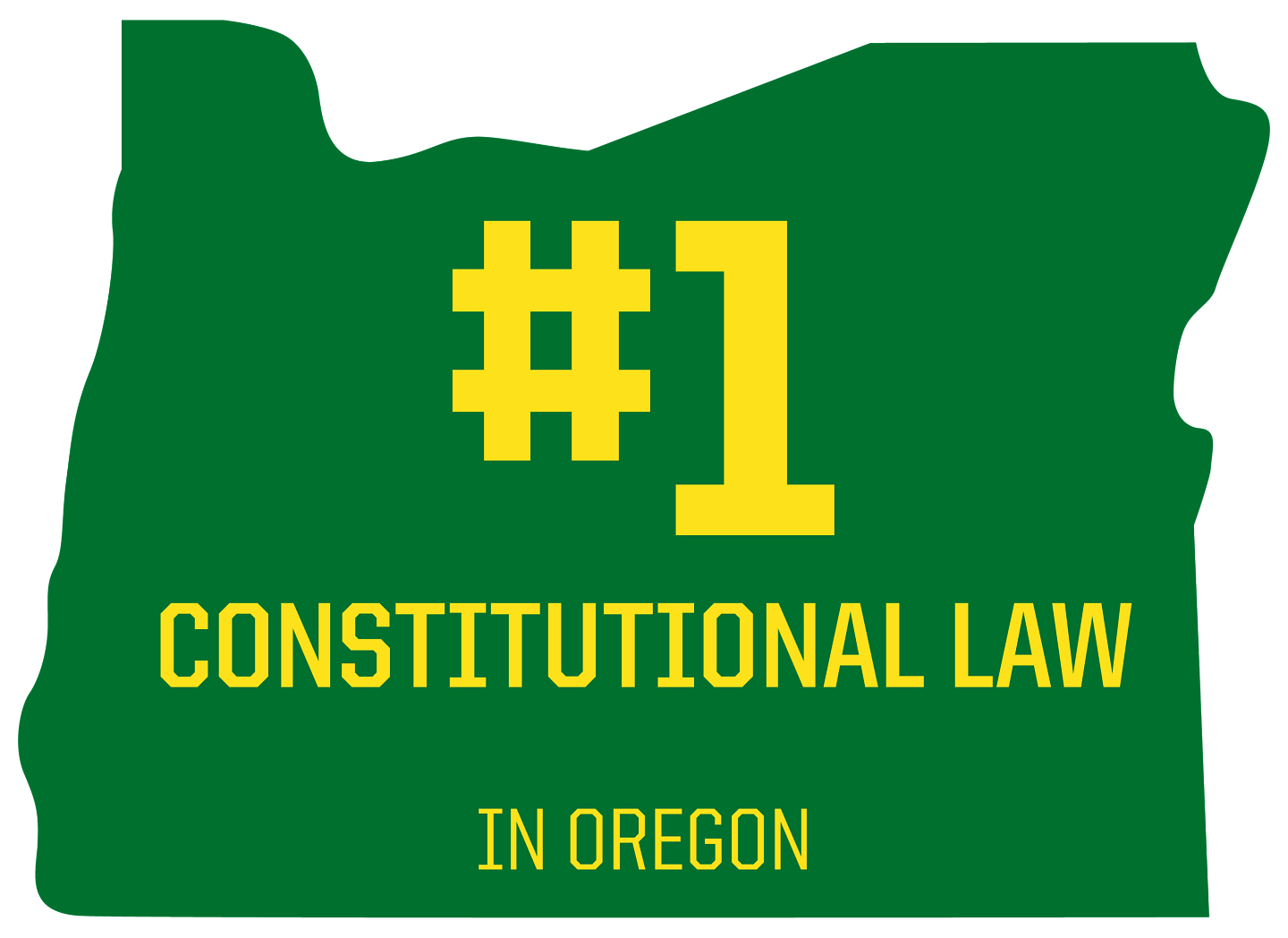 Number one Constitutional Law in Oregon.