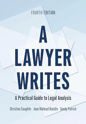 A Lawyer Writes