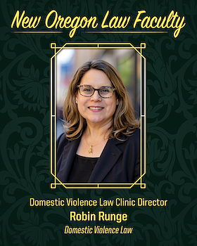 Oregon Law Robin Runge
