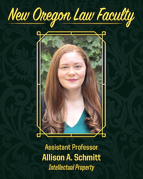 Oregon Law Allison A Schmitt