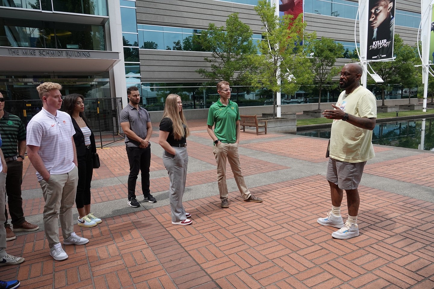 SSLI students get special tour of Nike campus