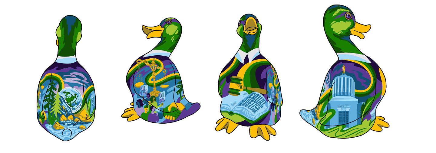 Billie Law Duck Rendering Horizontal