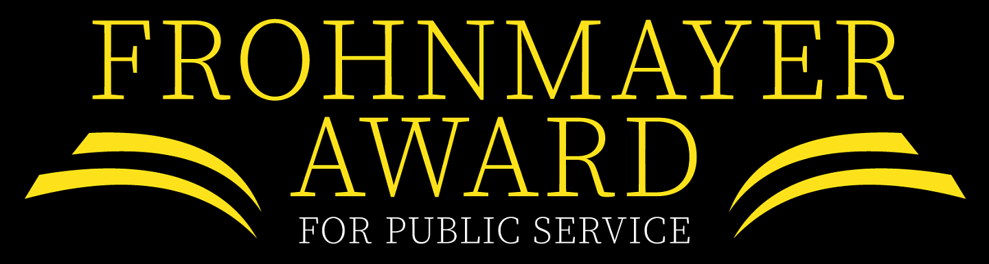 Frohnmayer Award for Public Service