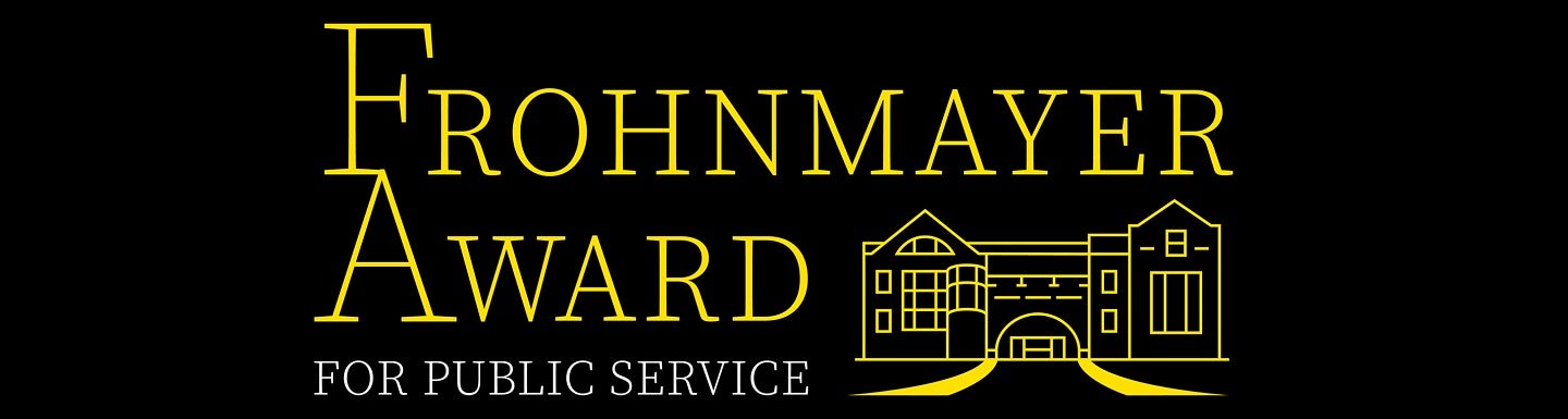 Frohnmayer Award for Public Service