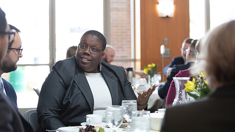 Oregon Supreme Court Judges at Oregon Law in March 2019