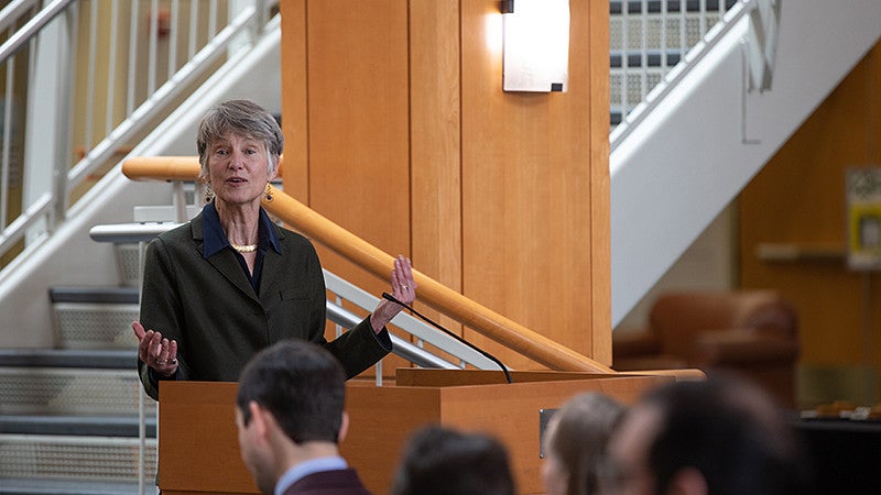 Oregon Supreme Court Judges at Oregon Law in March 2019