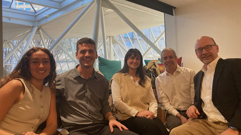 Fellows and faculty with the ENR Center's Environmental and Natural Resources Law Center meet in Portland for the Oregon Data Center Advisory Committee meeting on February 27, 2026