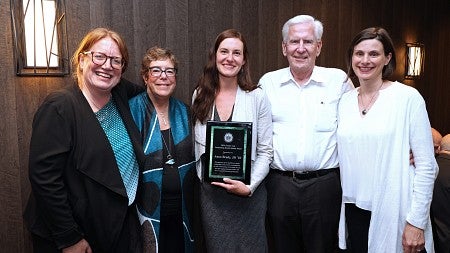 Group of people at Fall Awards