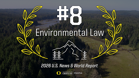 Oregon Law Environmental Law #8 2026 US News & World Report