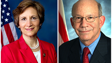 US House Representatives Suzanne Bonamici and Peter Defazio  