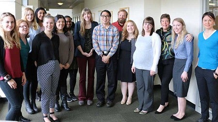 The Wayne Morse Law Fellows group photo