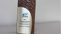 Association for the Advancement of Sustainability in Higher Education award