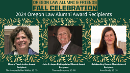 2024 Oregon Law Alumni Award Winners