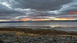 Lake Abert, Oregon's only hypersaline lake