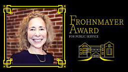 Jane Gordon announced as 2025 Frohnmayer Award Honoree