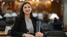 Orli Oren-Kolbinger in the law library