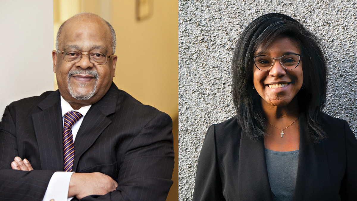 Jeffrey Beaver and Ashley Hamilton