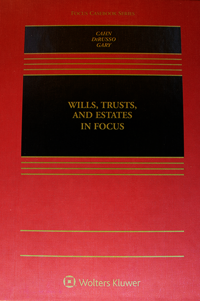 Book Cover &quot;Wills, Trusts, and Estates in Focus&quot;