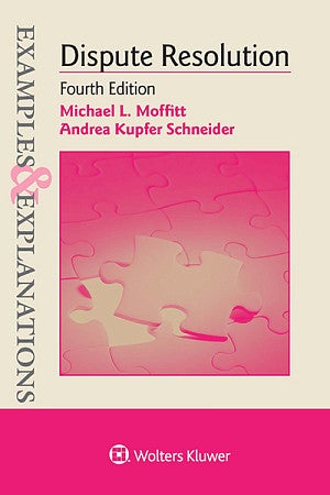 Book Cover "Dispute Resolution: Examples & Explanations"