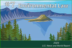 ENR #7 in Environmental Law in the 2023 US News and World Report