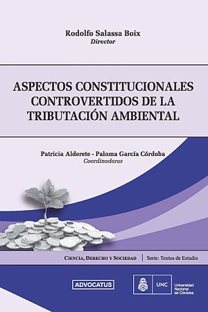 Book cover "Aspectos Constitucionales Controvertidos de la Tributación Ambiental"