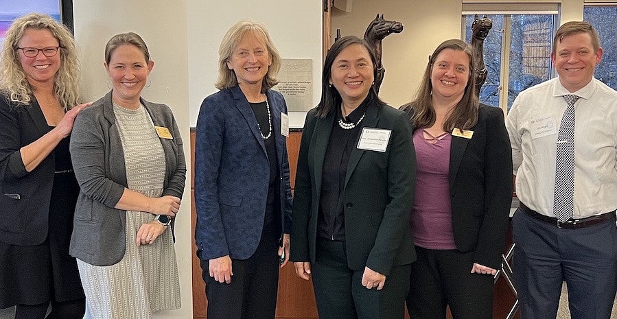 2023 Galen Endowment Speaker with faculty
