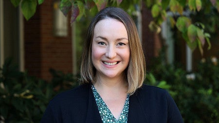 Professor Megan McAlpin, Meritorious Service Award winner of 2022