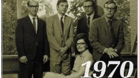 New Law Faculty 1970
