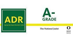 The Appropriate Dispute Resolution Center received an A- rating from The National Jurist