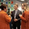 Art of the Possible Law students talk with Judge Aiken at Art of the Possible